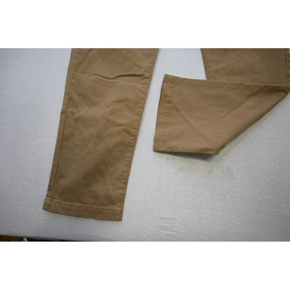 Sonoma Flexwear Pants Mens 33x32 Khaki Brown Straight Leg Chino‎ New NWT